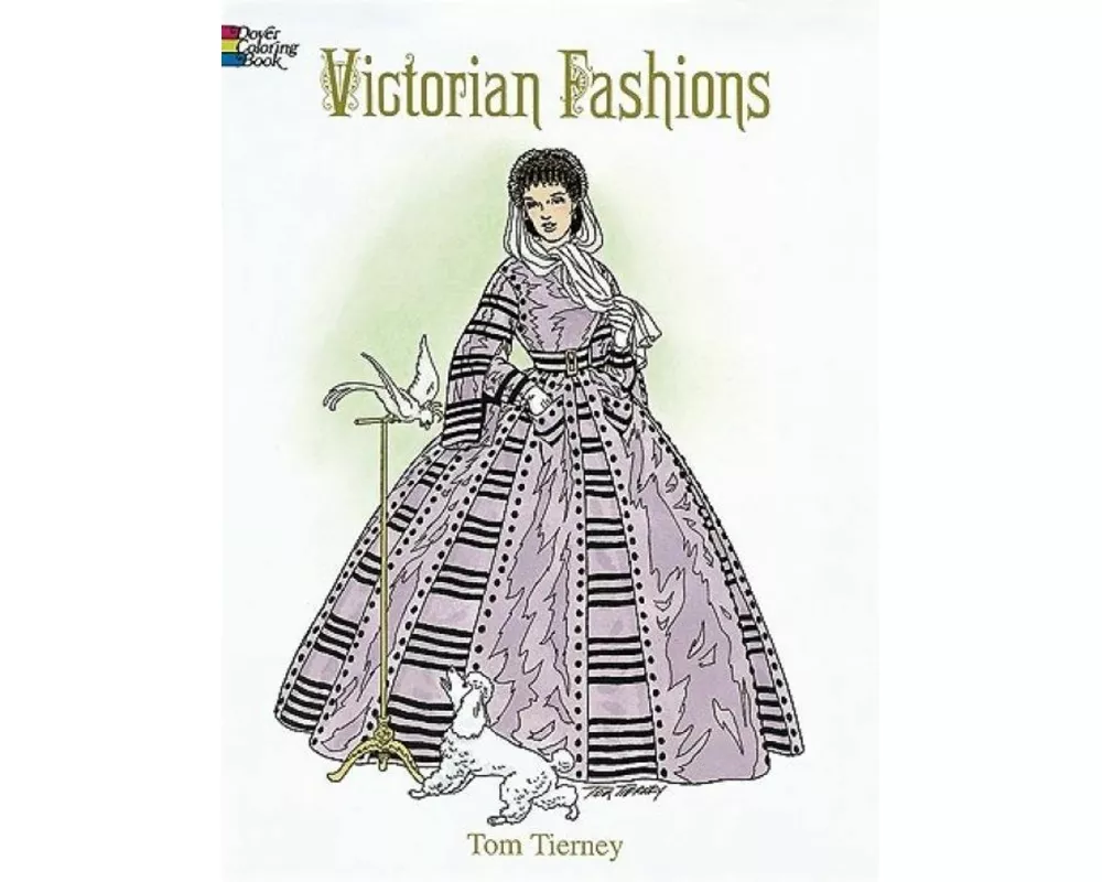 Victorian Fashions Coloring Book