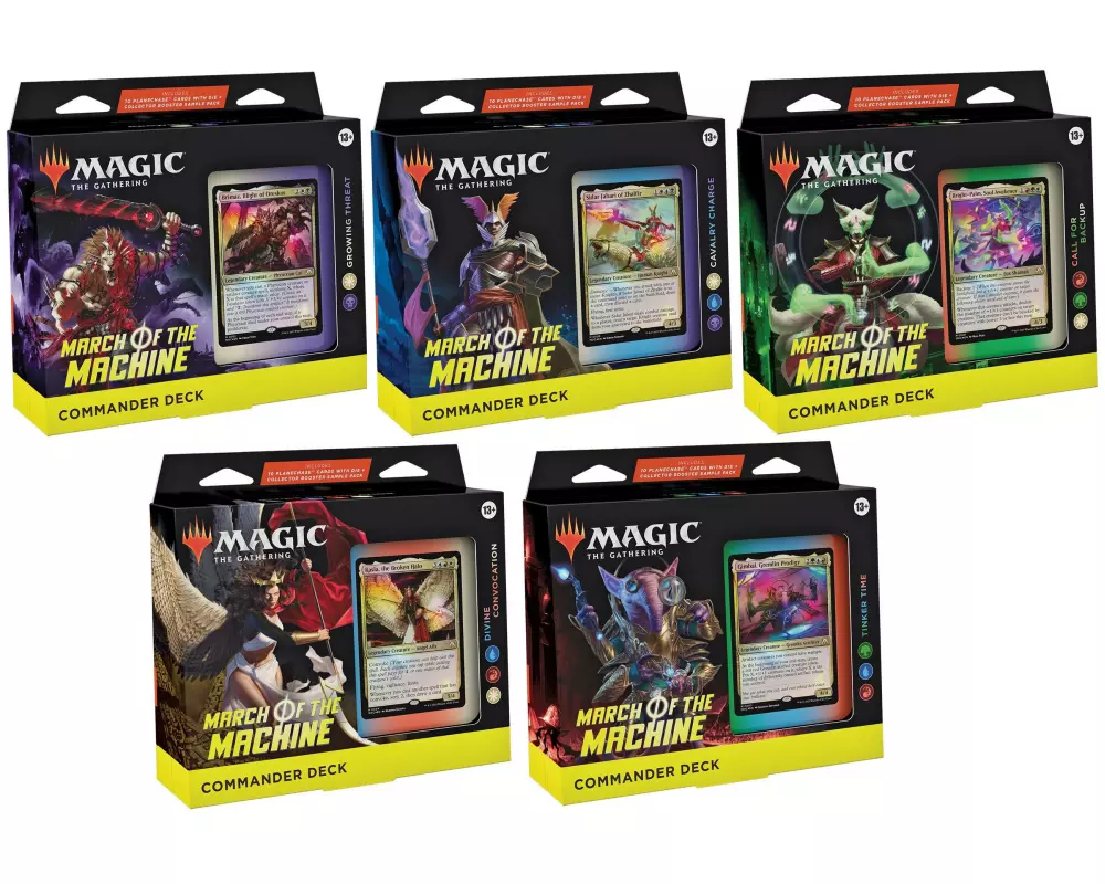 Magic: The Gathering March of the Machine: Commander-Decks Display -EN-