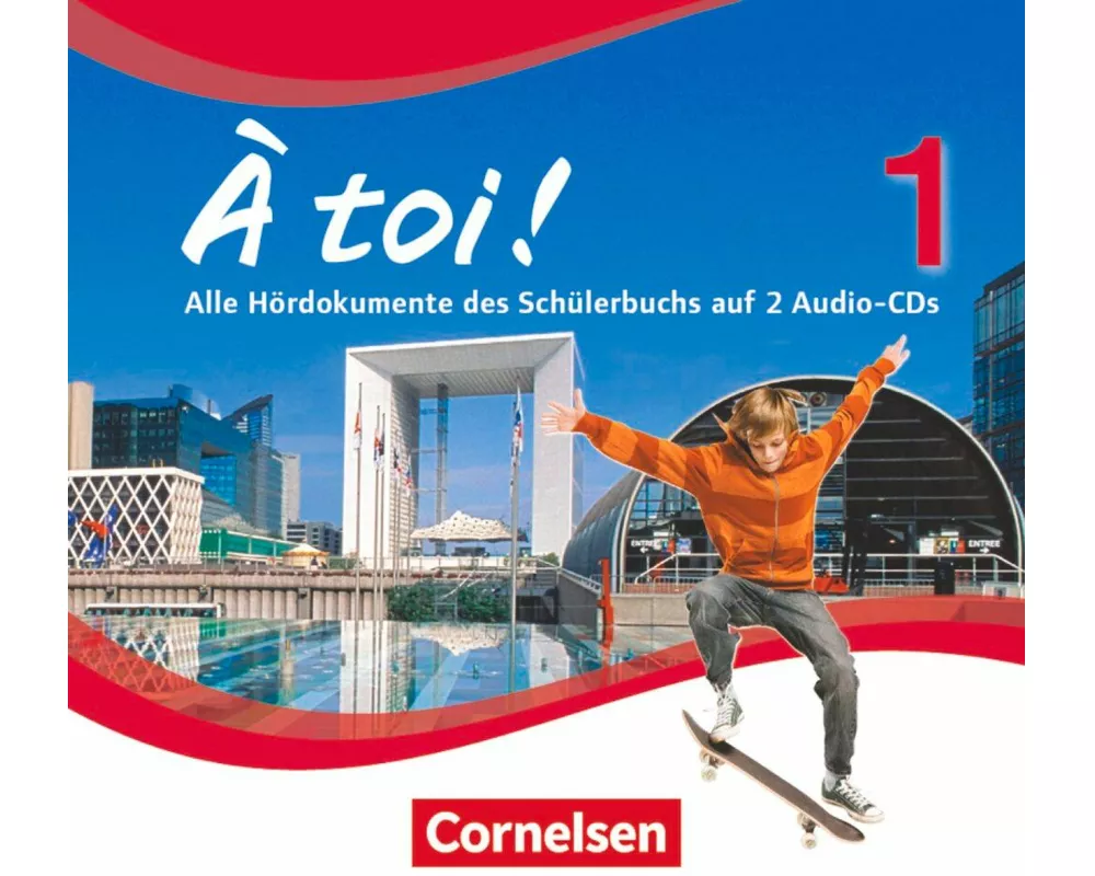 À toi !, Vierbändige Ausgabe, Band 1, Audio-CDs