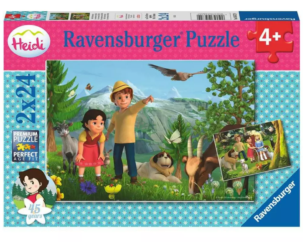 Ravensburger Puzzle Heidi's Abenteuer