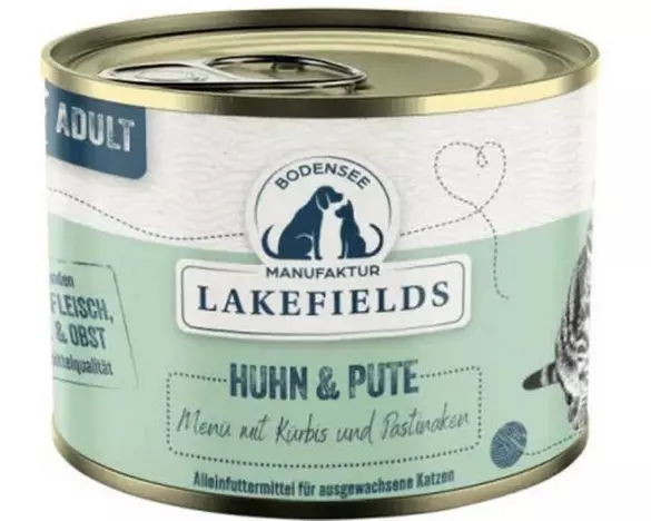 Lakefields Huhn und Pute mit Kürbis und Pastinaken 200 g
