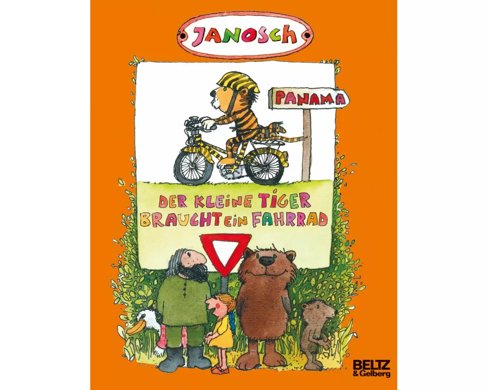 Der kleine Tiger braucht ein Fahrrad