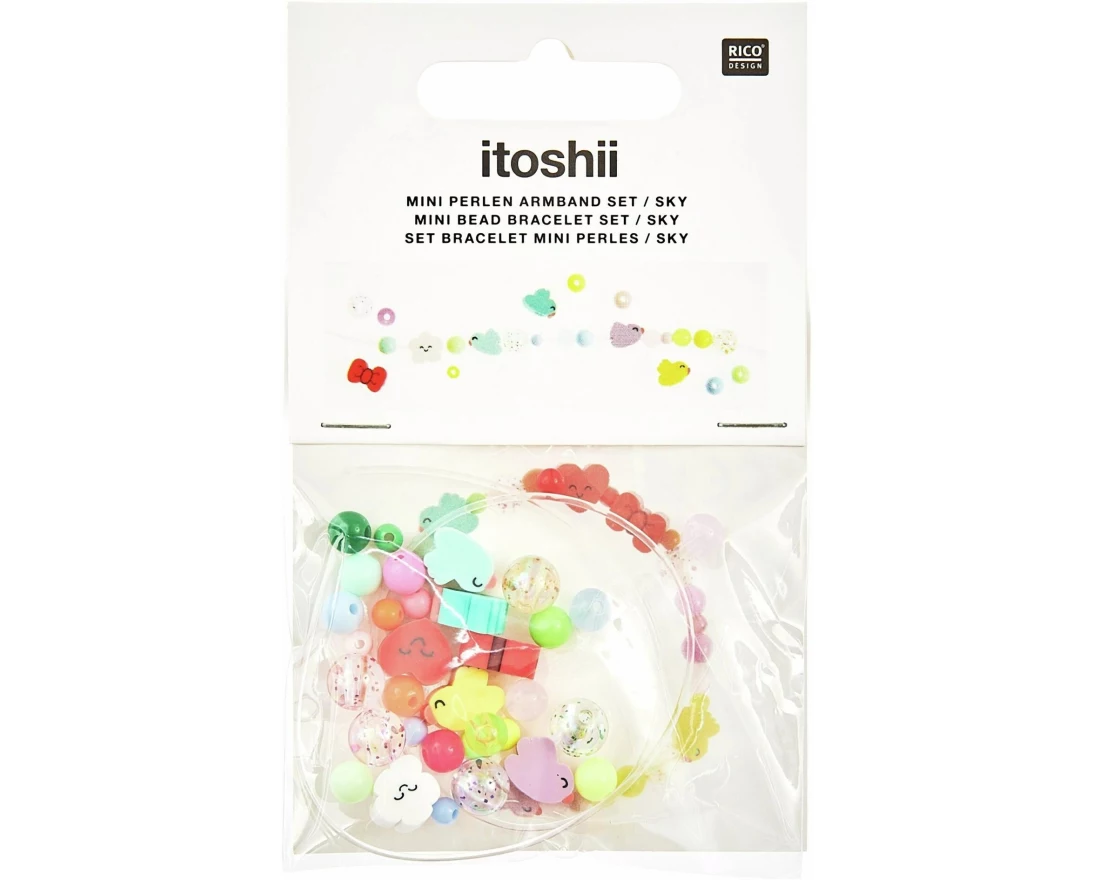 Rico Design Mini Perlen Armband Set «Chingu Sky»