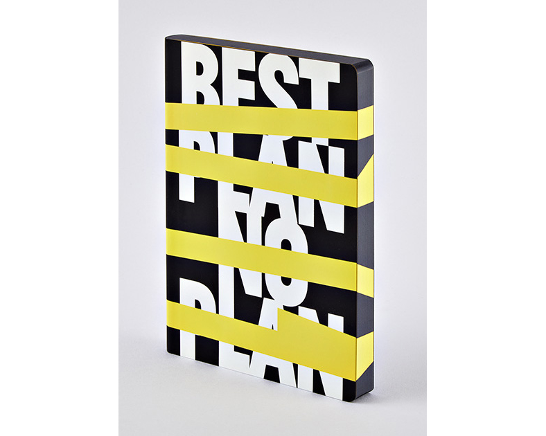 Nuuna Notizbuch Graphic L Best Plan – No Plan 22 x 16.5 cm, Dot