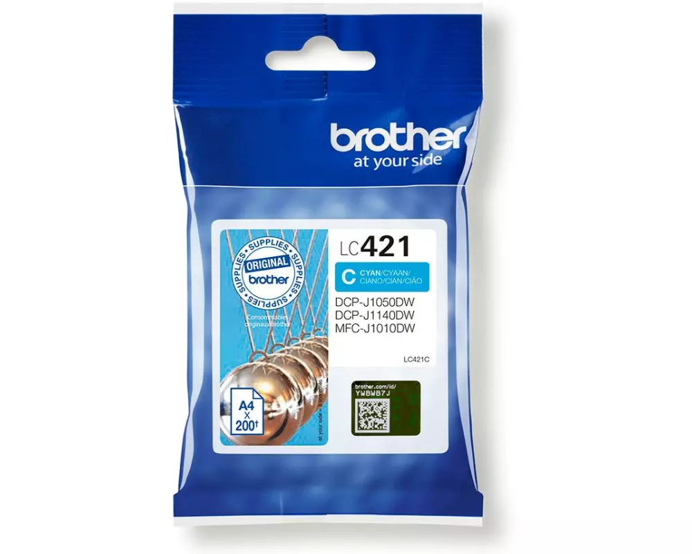 Brother Tinte LC421C Cyan