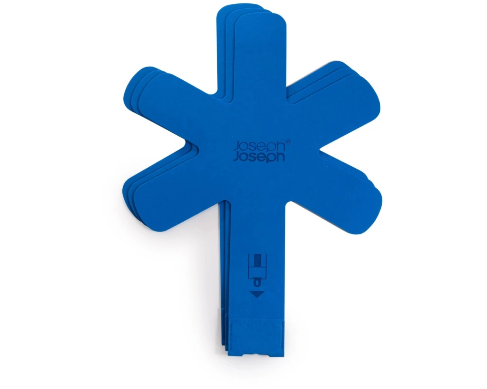 Joseph Joseph 3er Set Space Pfannenschutz mit Griffschutz Blau