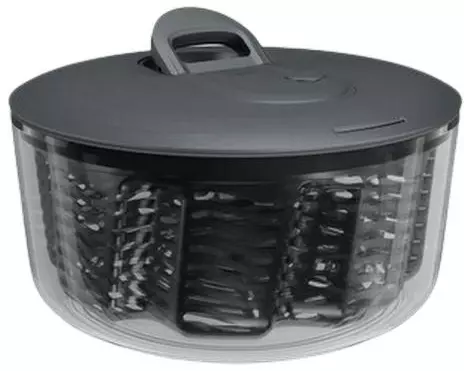 Zyliss Salatschleuder Easy Spin L Grau