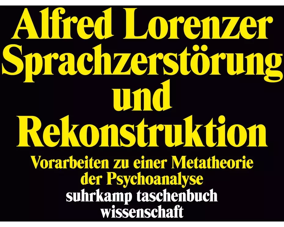 Sprachzerstörung und Rekonstruktion