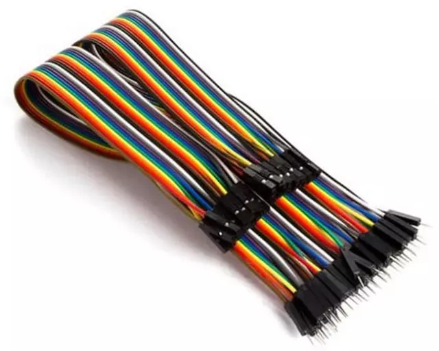 Whadda Jumper Set (m – f), 15 cm 40 Pins