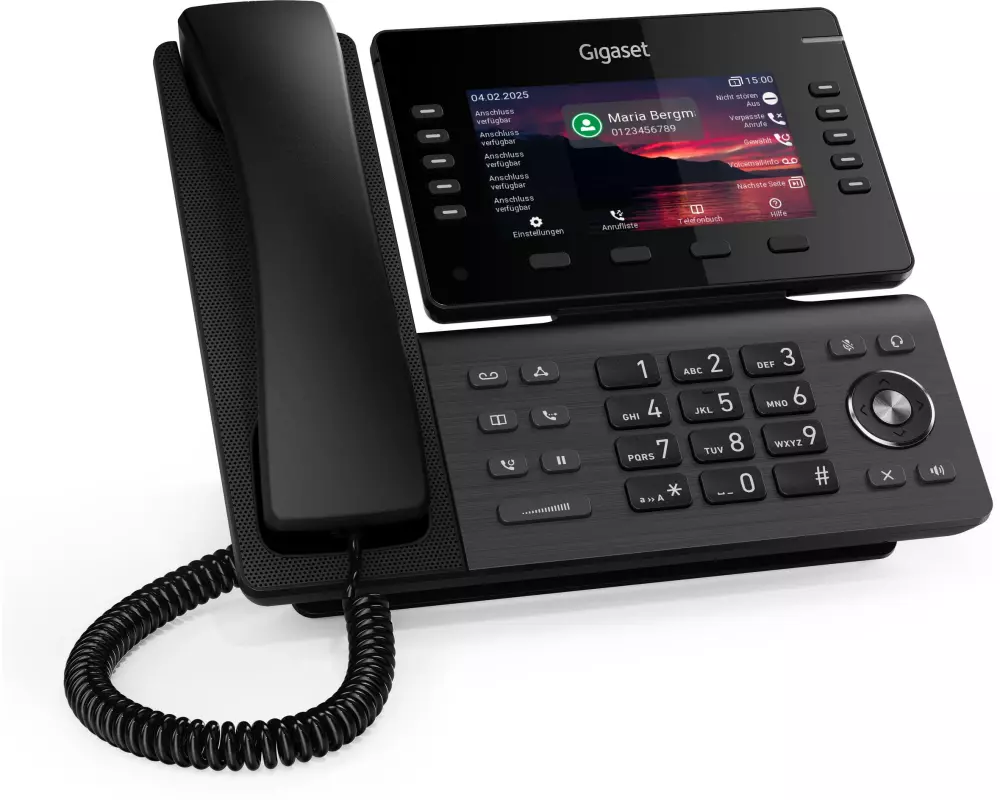 Gigaset Pro Tischtelefon P850W IP PRO Schwarz