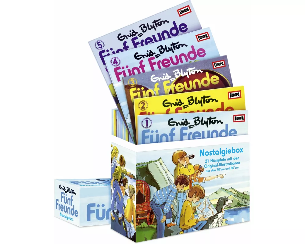 Fünf Freunde - Nostalgiebox