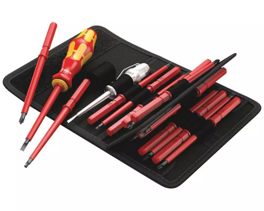 Wera Werkzeug-Etui Kraftform Kompakt VDE 16-teilig