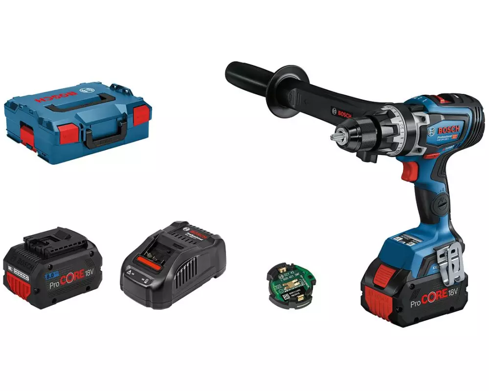 Bosch Professional Akku-Schlagbohrschrauber GSB 18V-150 C Biturbo 2x 8Ah