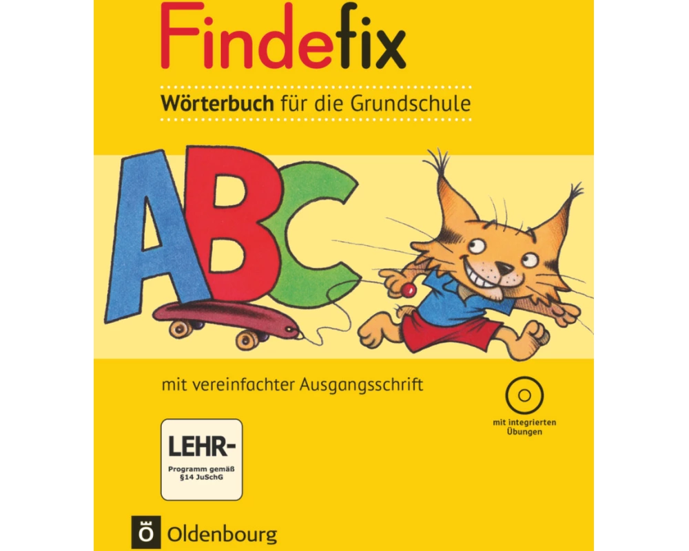 Findefix Wrterbuch in vereinfachter Ausgangsschrift mit CD-ROM