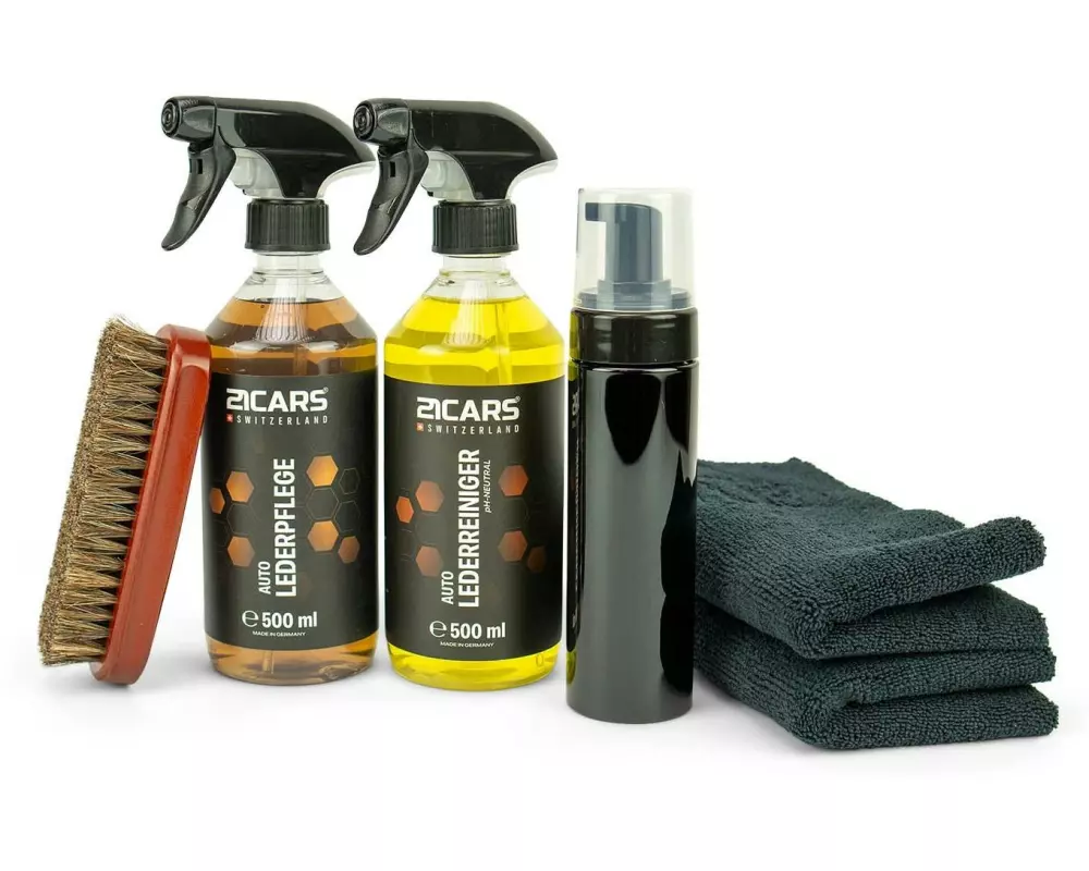 21CARS Lederpflege Duo-Set