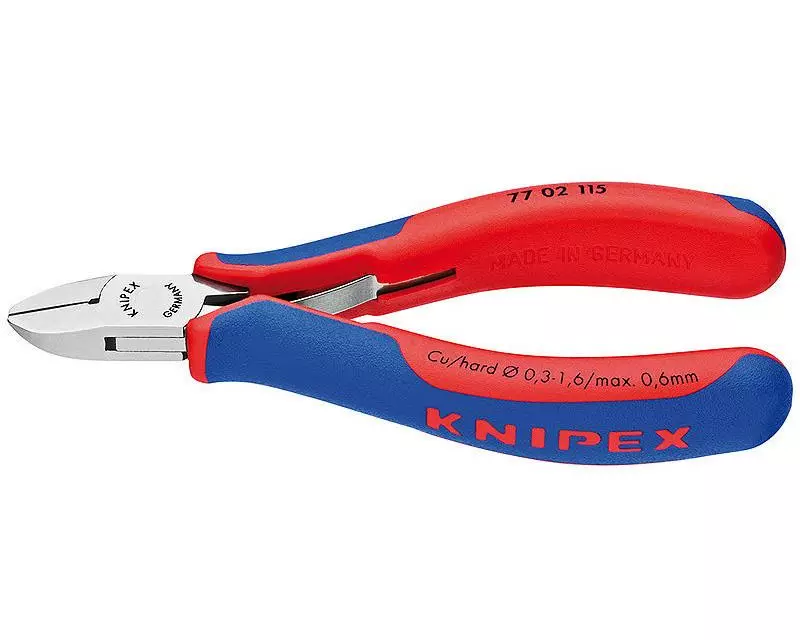 Knipex Elektronik-Seitenschneider 115 mm spiegelpoliert