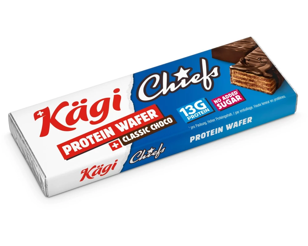 Kägi fret Schokolade Chiefs Protein Wafer Choco 50 g
