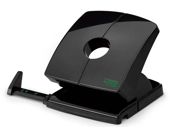 NOVUS Bürolocher B 230 re+new B230 0250637 schwarz 30 Blatt