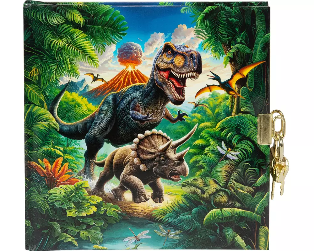 Goldbuch Tagebuch Vulkan 16.5 x 16.5 cm, 96 Seiten