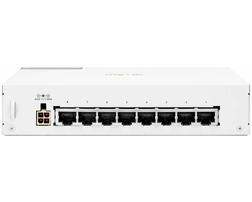 HPE Aruba Networking PoE+ Switch Instant On 1430-8G-PoE+ 8 Port