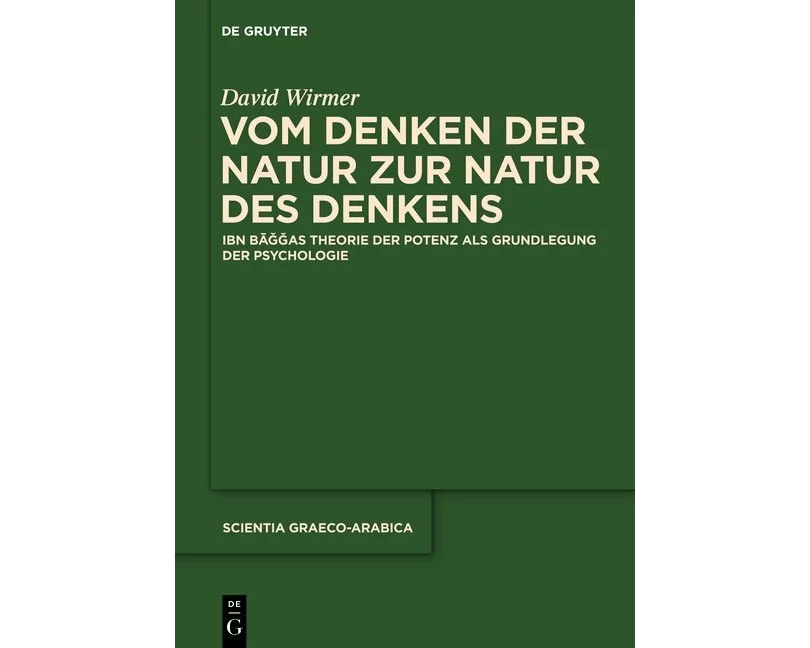 Vom Denken der Natur zur Natur des Denkens