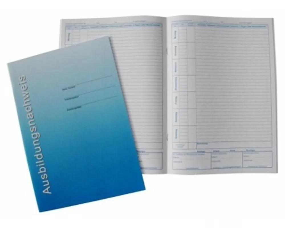 Ausbildungsnachweisheft - tägliche oder wöchentliche Eintragung der Berichte
