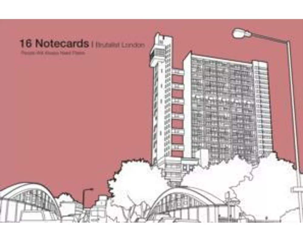 Brutalist London - 16 Notecards