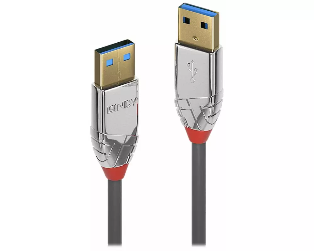 LINDY Cromo Line USB Cable, USB 3.1, USB/A-USB/A M-M, 2m