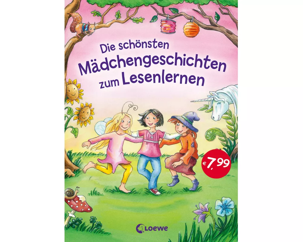 Die schönsten Mädchengeschichten zum Lesenlernen