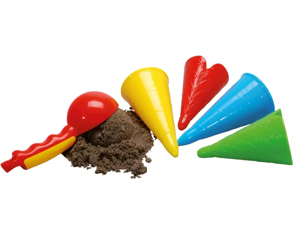 Gowi Sandformen Eiscreme-Set