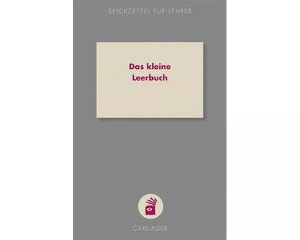 Das kleine Leerbuch