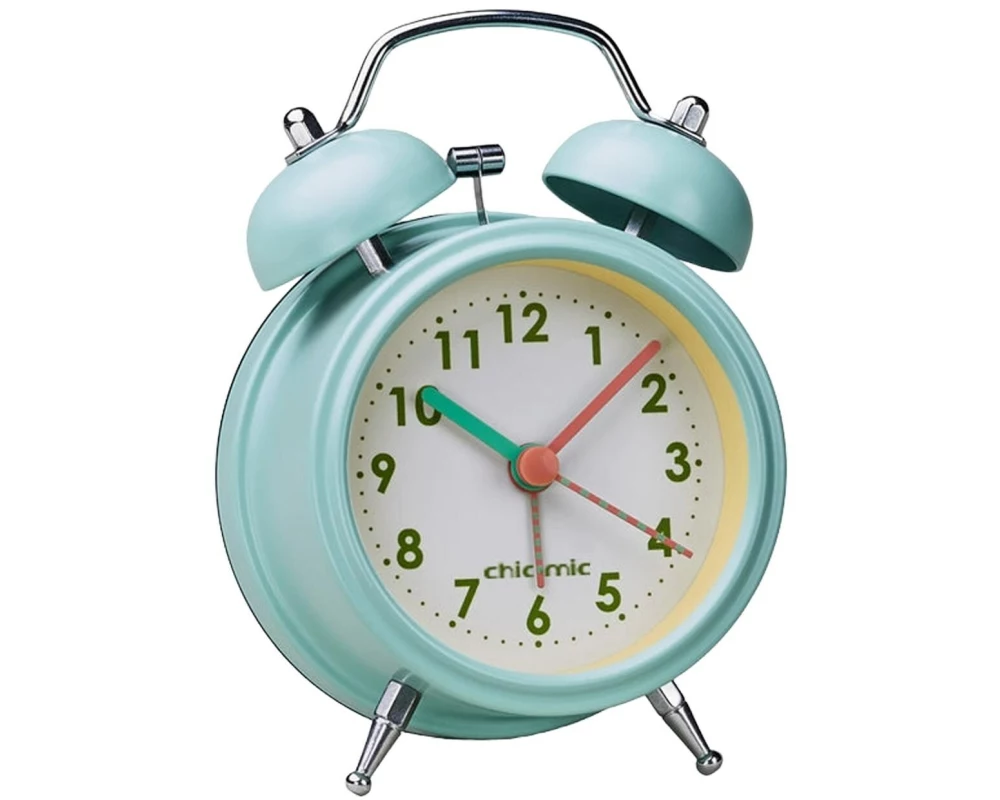 Chic Mic Klassischer Wecker Morning Mist Hellblau