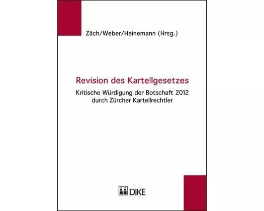 Revision des Kartellgesetzes