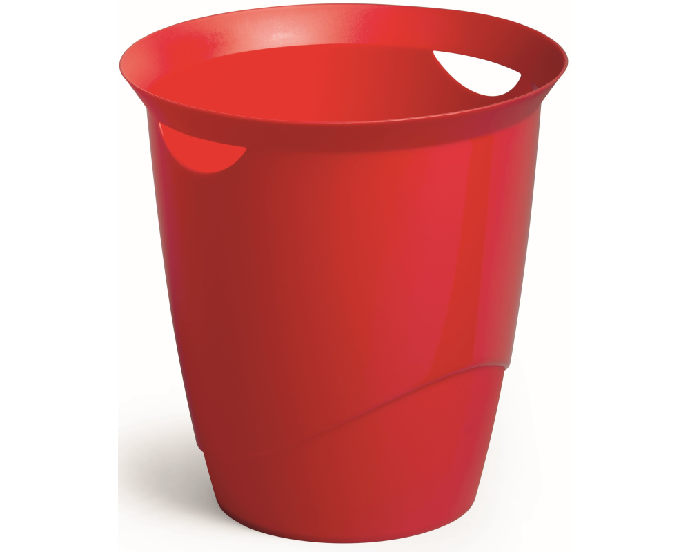 DURABLE Papierkorb Trend 1701710080 16L, rot