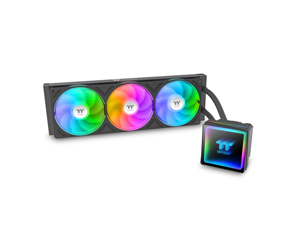 Thermaltake TH360 V3 ARGB Sync CPU-Wasserkühlung, Schwarz
