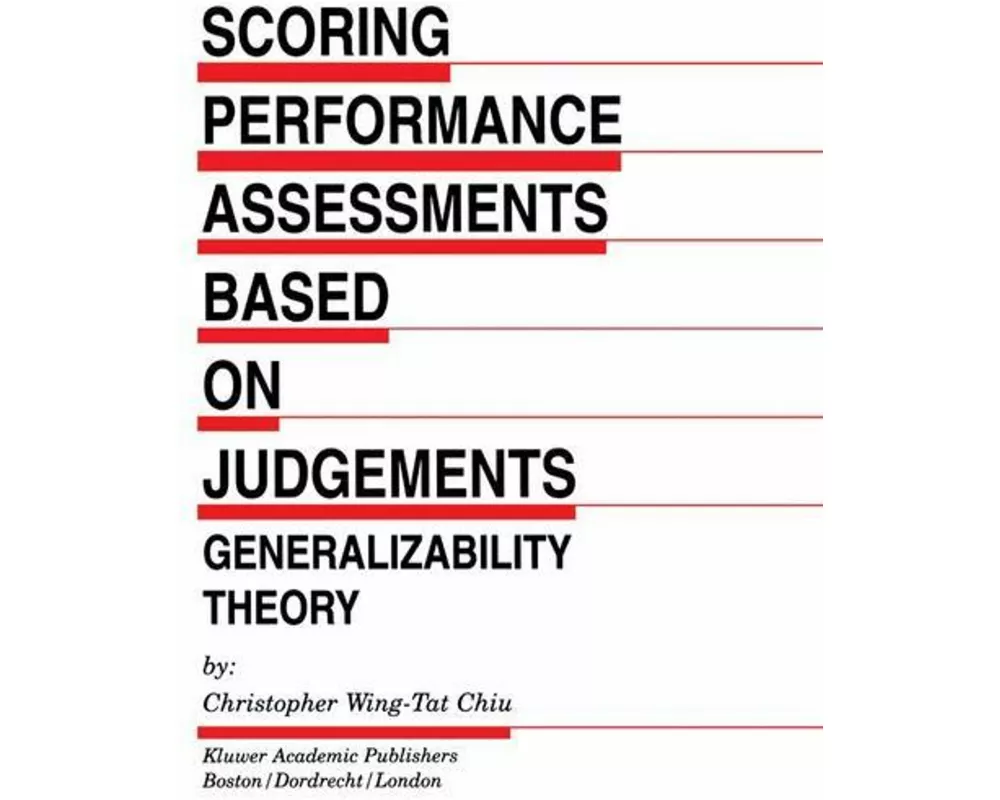 Scoring Performance Assessments Based on Judgements