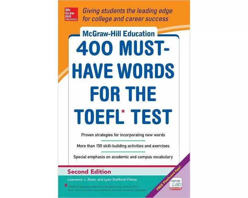 McGraw-Hill Education 400 Must-Have Words for the TOEFL