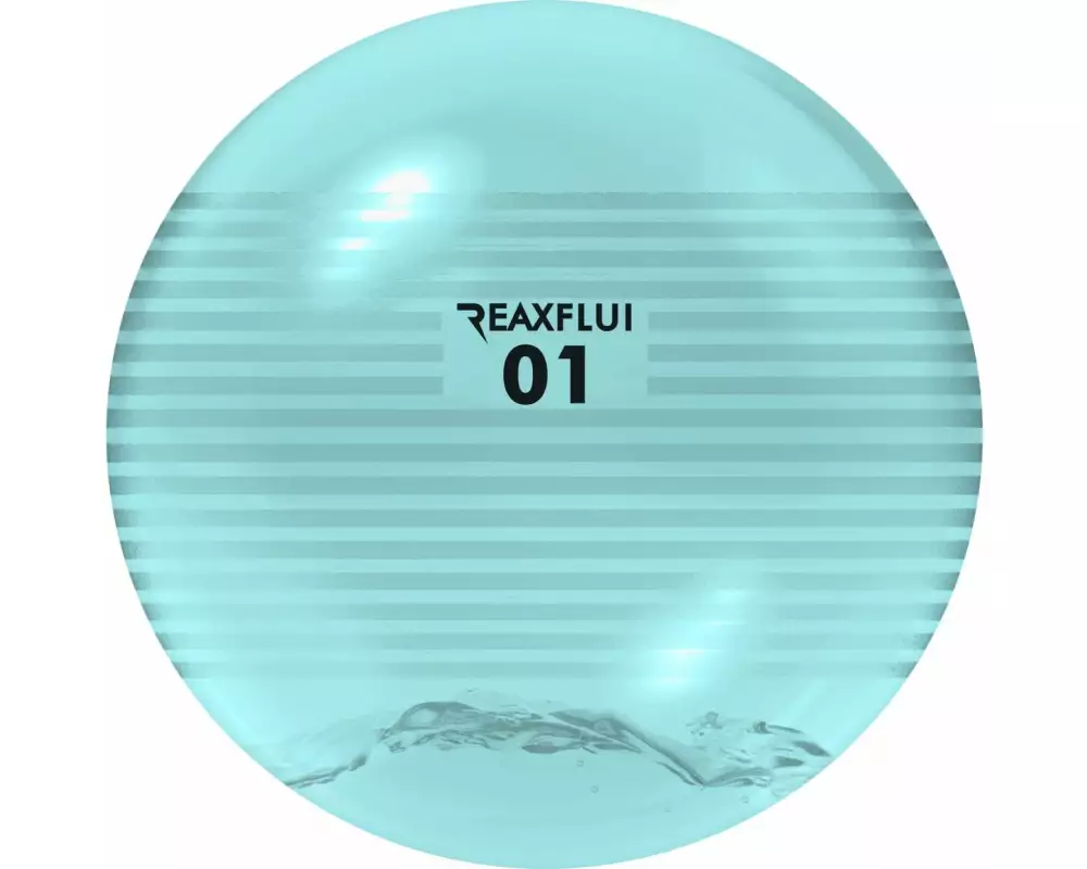 Reaxing Medizinball FLUI Blau, 24 cm, 1 kg