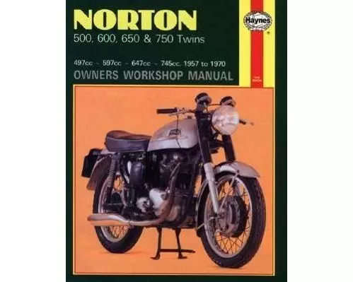 Norton 500, 600, 650 & 750 Twins (57 - 70) Haynes Repair Manual