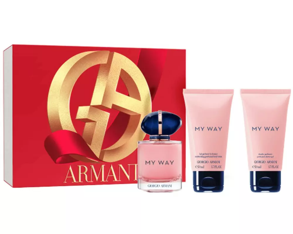 Giorgio Armani Parfümset My Way 3-teilig EdP 50 ml BL 50 ml SG 50 ml