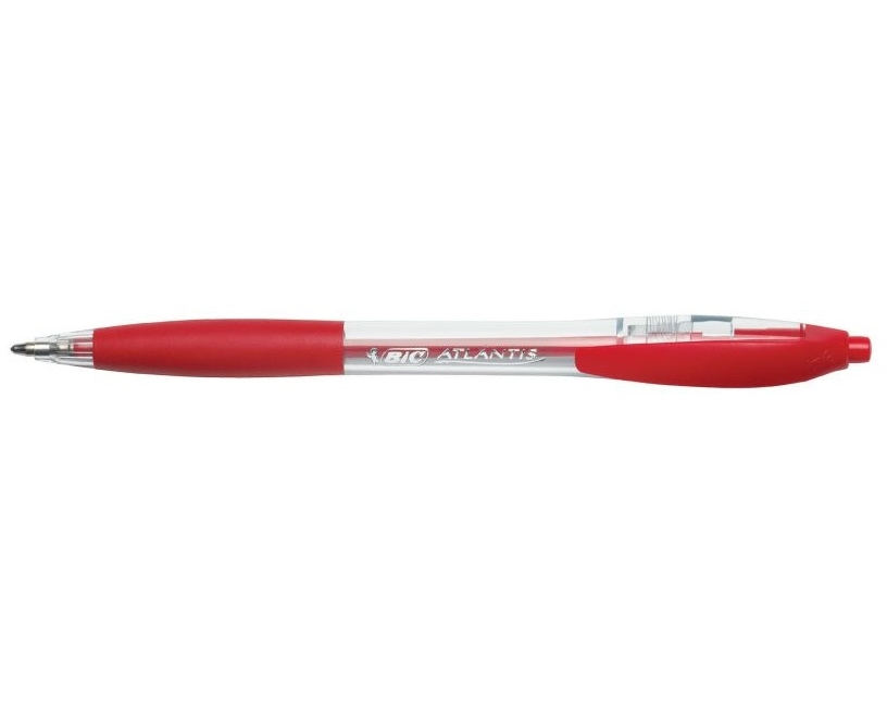 BIC Kugelschreiber Atlantis 8871331 Classic NF, rot