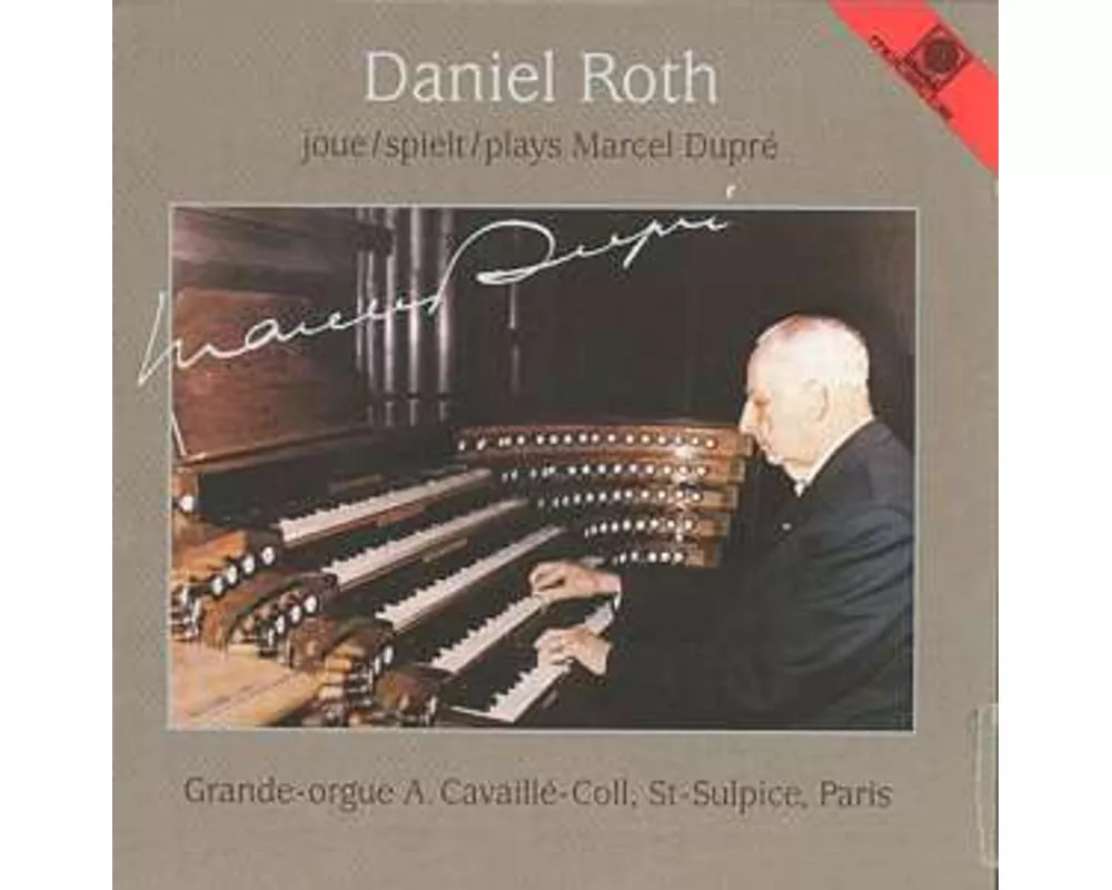 Daniel Roth Spielt Marcel Dupre;Cavail