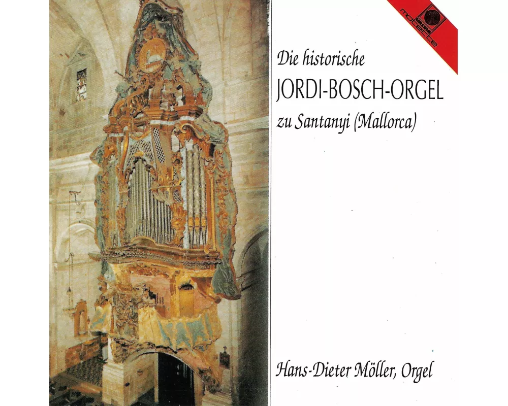 Jordi-Bosch-Orgel zu santanyi;Mallorca