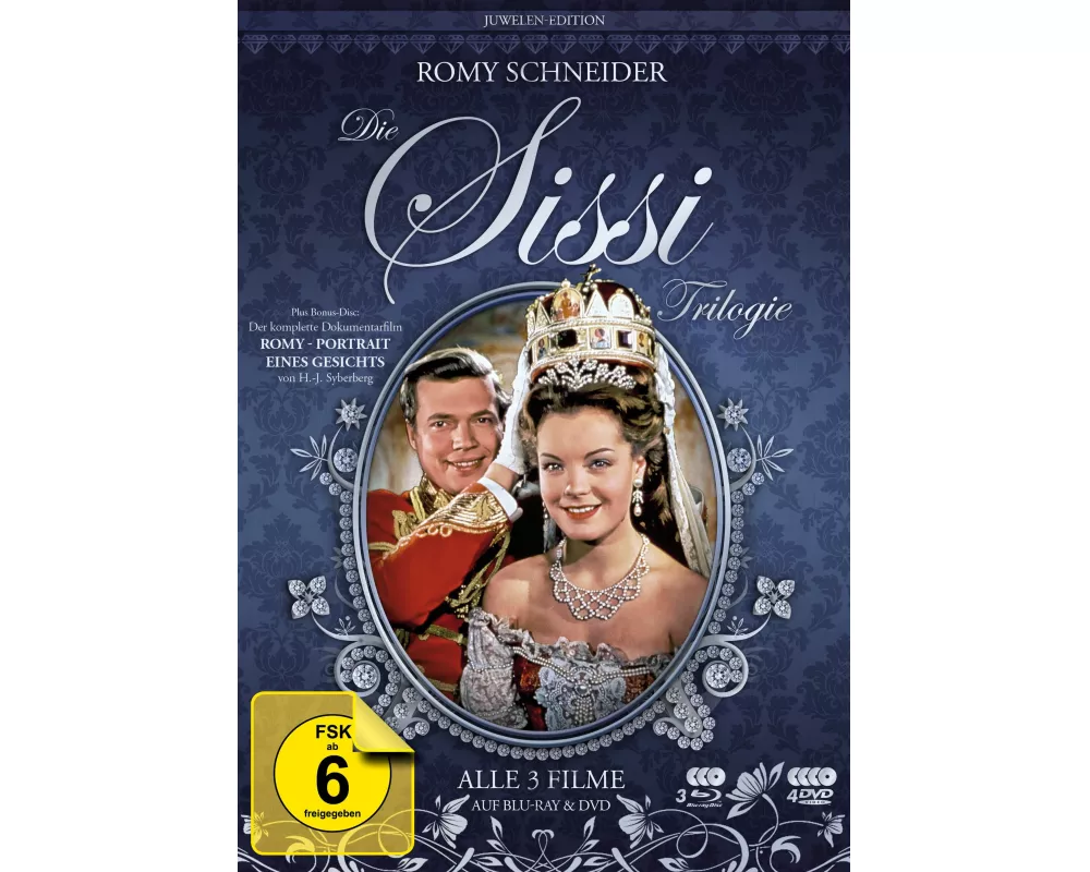 Sissi Trilogie - Juwelen-Edition (inkl. 3 DVDs + Bonus)