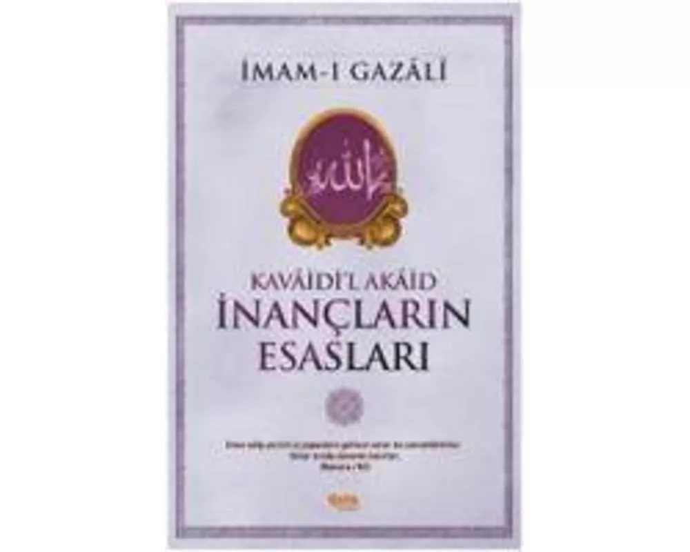 Inanclarin Esaslari