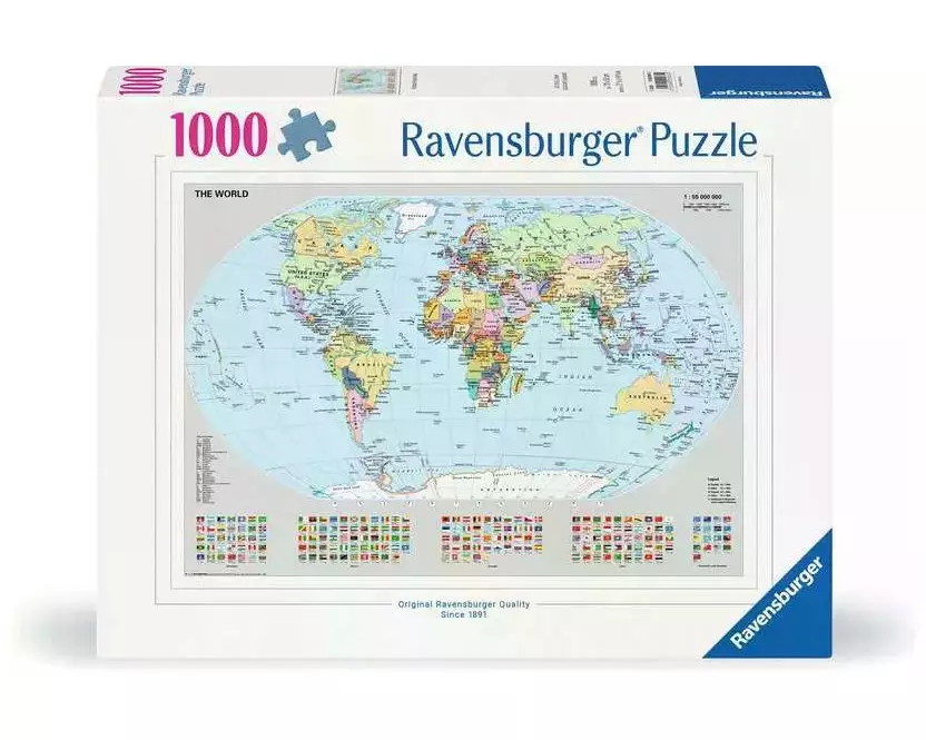 Ravensburger Puzzle Politische Weltkarte