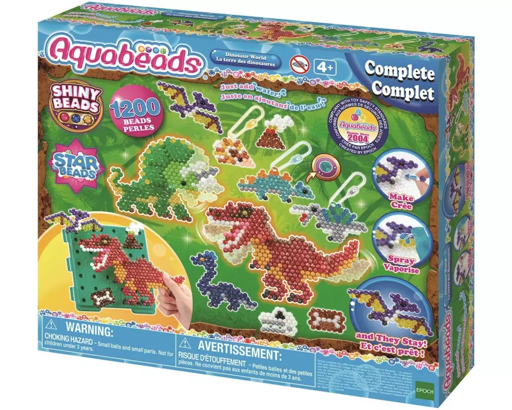 Aquabeads Bastelset Dinosaurier