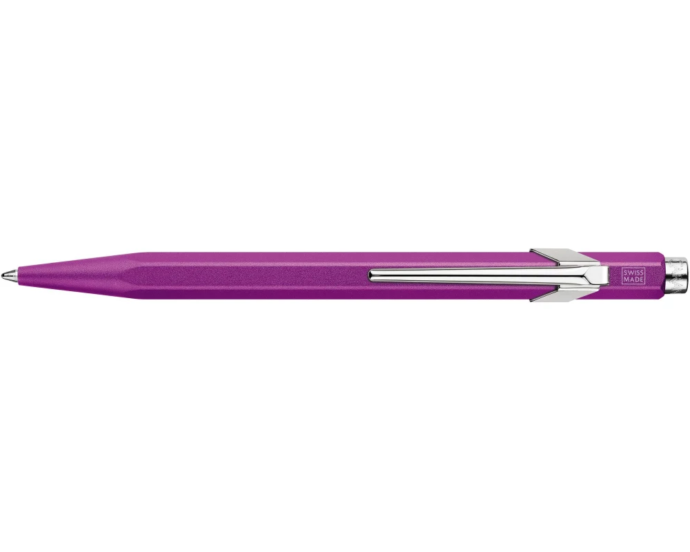 Caran d'Ache Kugelschreiber 849 Colormat-x Violett Medium (M)
