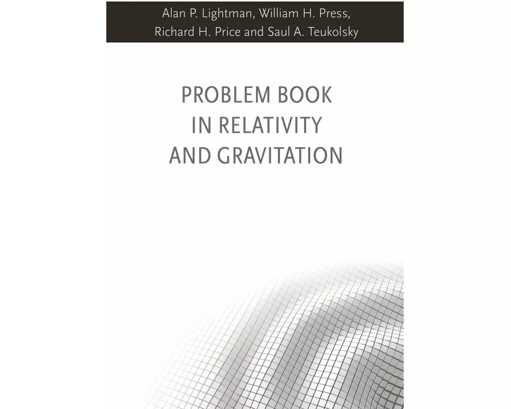 Problem Book in Relativity and Gravitation