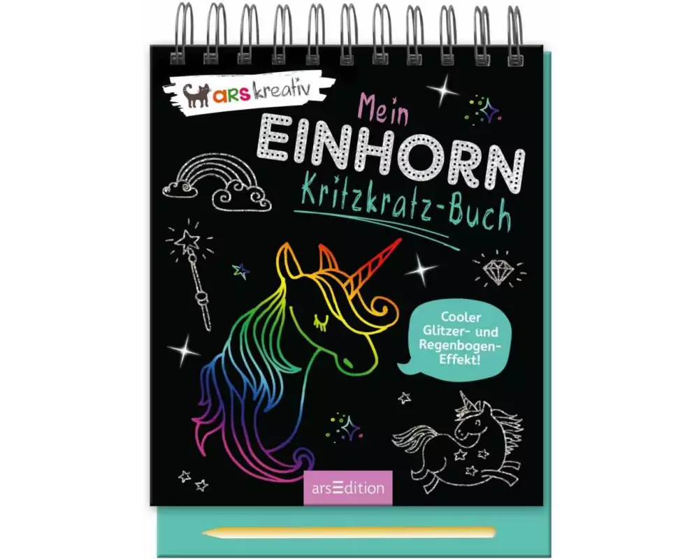 Mein Einhorn-Kritzkratz-Buch